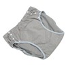 Adult Cloth Diaper XXL Light Gray High Absorption Leak Free