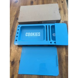 Cookies Rolling Tray 3.0 Blue With Cover New In Box