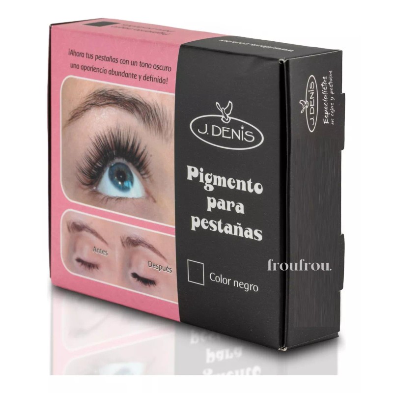 J. Denis Kit Pigmento Para Pestañas Profesional Negro J Denis