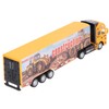 Transport Cart Toy Educational Simulation Alloy Plastic Pull Back Carrier