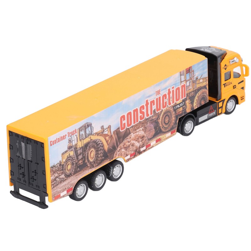 Transport Cart Toy Educational Simulation Alloy Plastic Pull Back Carrier