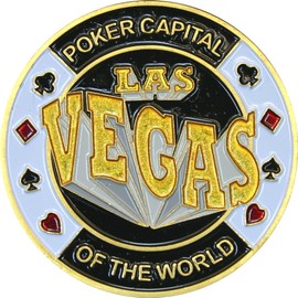 Fa. Wessel Pokerguard Poker Card Guard Las Vegas Real Gold-Plated Poker Accessories