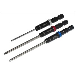 MIP MIP9612 Speed Tip™ Hex Driver Wrench Set Gen 2, Metric (3), 1.5mm, 2.0mm, &