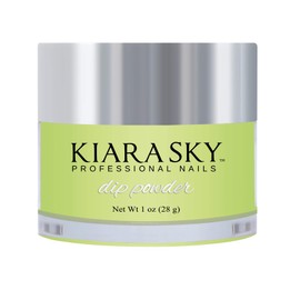KIARA SKY Kiara Sky Dip Powder. CUTE-CUMBER Long-Lasting and Lightweight Nail Dipping Powder. (1 Ounce)