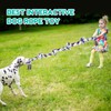 loncoldy Dog Rope Toy 42In 6 Knots Indestructible Natural Cotton