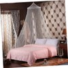 OHPHCALL Circular Bed Canopy Mosquito Net for Double Bed with