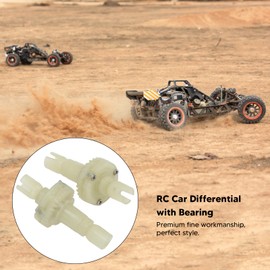 SUNGOOYUE Set of 2 RC Car Metal Differential with Bearings Compatible with Wltoys 284010 284161 K989 RC Car Spare Parts