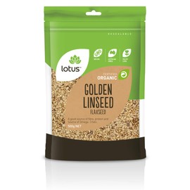 Lotus Golden Organic Linseed Flaxseed 500 g, 500 g