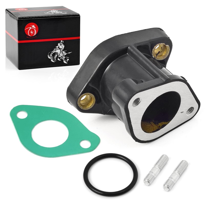 MOTO1988 Intake Manifold Boot & Gasket Compatible with Honda 1981-2013