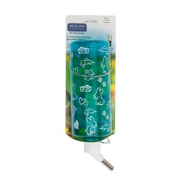 Lixit - Botellas de agua estándar para conejos, hurones, cobayas, hámsters, ratas, ratones y otros animales pequeños (32 onzas, azul)