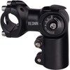 BESNIN Adjustable Bike Stem 0-90 Degree 1-1/8"x31.8/25.4x60/80/90/93mm, Adjustable MTB Stem