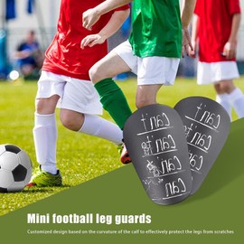 Mini football leg warmers 2 Pieces Soccer Shin Guards Football Shin Guards Lightweight Shockproof Shin Protection Soccer Equipment for Football Game, Tiny Shin Protection Gear for Teenagers Kids