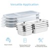 Misichao Snack Box with Compartments for Kids & Adults, Stainless