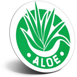 Destination Vinyl ltd Magnet for Refrigerator, Fridge - Aloe Vera Beauty Skincare for Office, Cabinet and Whiteboard, Magnetic Stickers, 4226