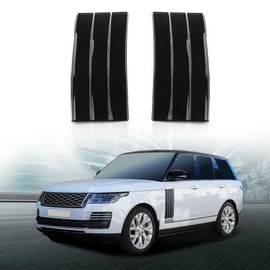 LQI Door Side Fender Vent Molding Cover Trim Left & Right Compatible with Land Rover Range Rover Vogue L405 2013-2022 Glossy Black