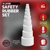 Ner Mitzvah Safety Rubber Set for Oil Candle Cups -
