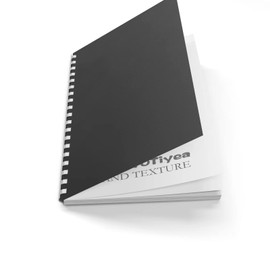 TOTiyea 100 Pack 16 Mil Poly Binding Covers, Sand Texture Binding Presentation Covers, Letter Size, Square Corners, Un-Punched, Black Color