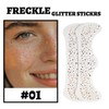 Glitter Face Patches | 5XGlitter Speckles Patches - Waterproof Face