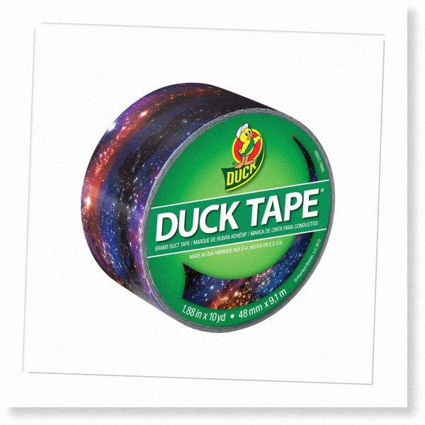 Quackify Galaxy Print Duct Tape - Premium Single Roll for