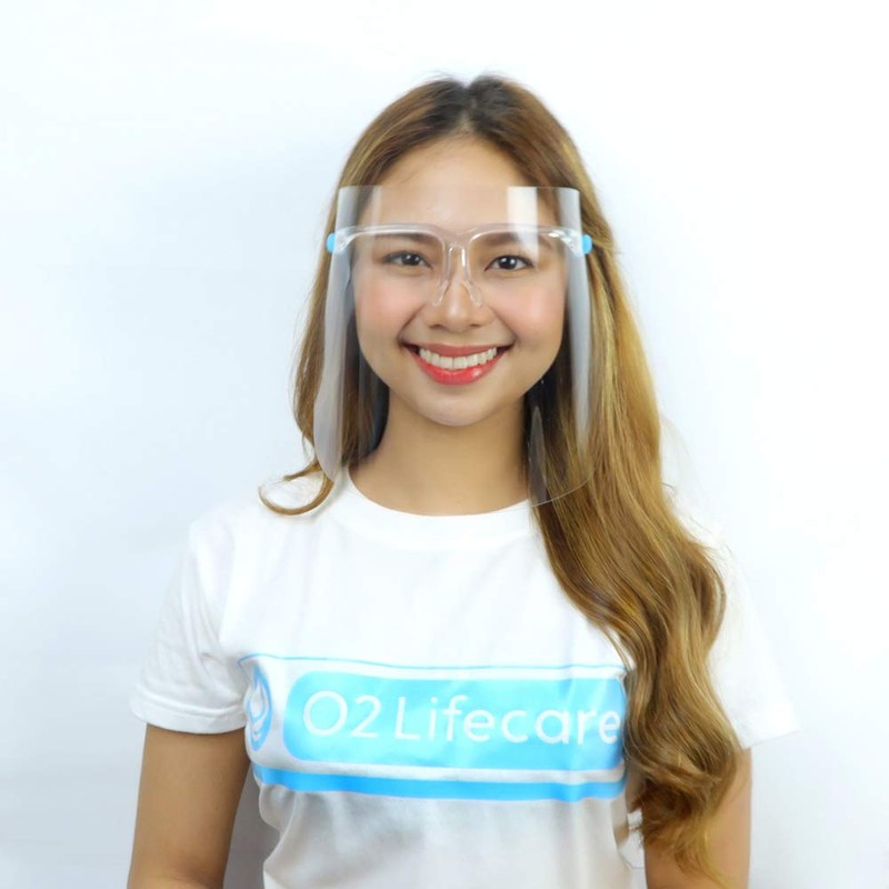 [O2 Lifecare] 3 qty Protective Face Shield Reusable Goggle Shield