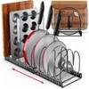 Better Things Home 7.5” Wide 12-Slot Adjustable Large Pan and
