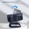 Chchmu USB Fan 5in Mini USB Desk Table Fan Personal