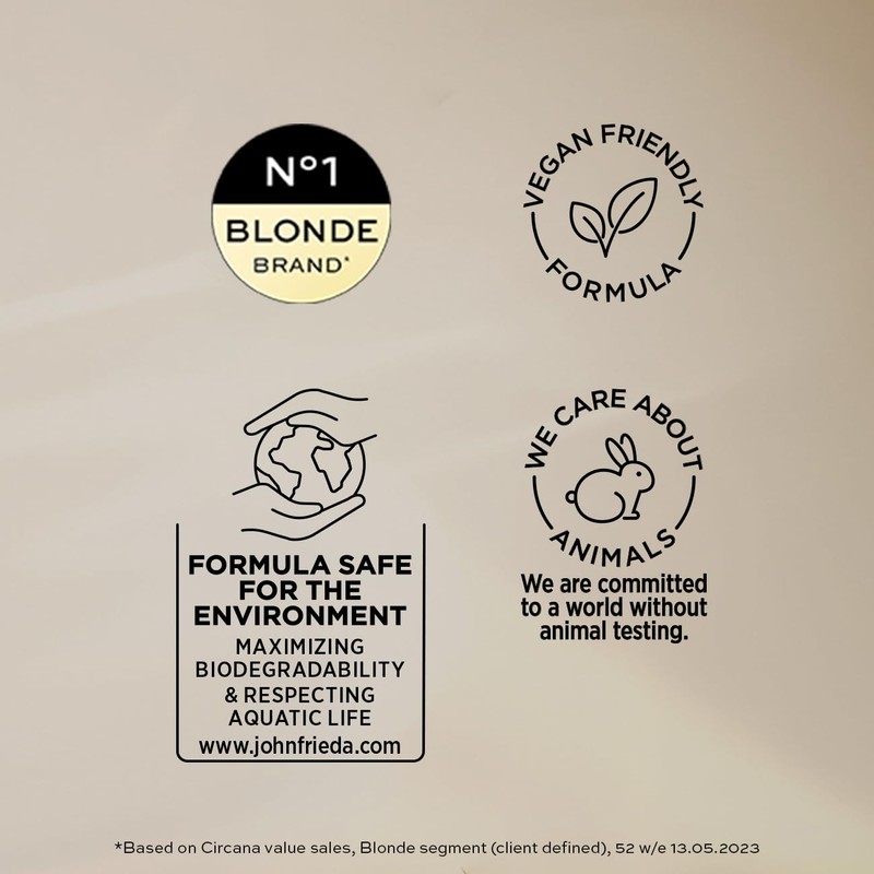 John Frieda Blonde+ Repair System Bond Building Shampoo 250ml