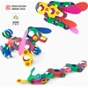 LANGS Clicksaw CLIXO (Rainbow-Pack) Magnets, Educational Toys, STEM Education, Building