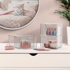 Sorbus 2 Pack Makeup Organizer - Clear Stackable Acrylic Drawer