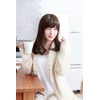 Long Hat Heat Resistant Dark Brown