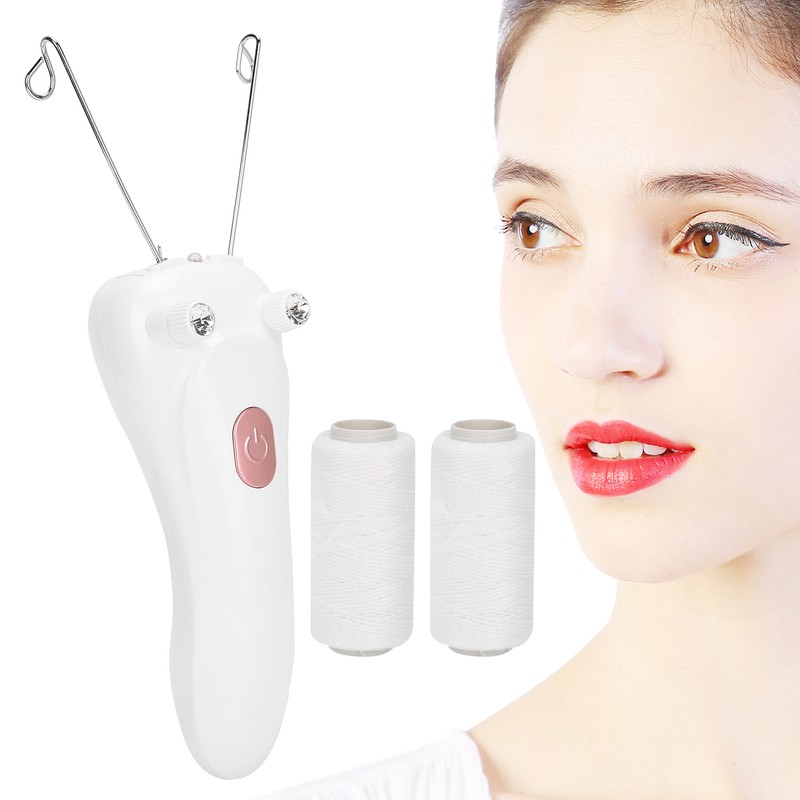USB Charging Electric Cotton Thread Epilator Facial Body Hair Removal