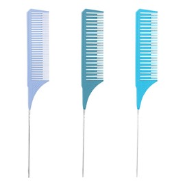 NTRUXZP 3 Piece Hair Comb Set, Barber Comb with Handle, Hair Styling Tooth Comb, Professional Hairdresser Comb / Wide Comb for Men and Women