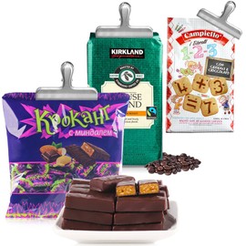 YuCool 6 Pack Stainless Steel Chip Bag Clips 4.7 Inch Wide Heavy Duty Clips for Coffee Packaging Bags Food Bags Home Silver