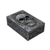 Pacific Giftware Skull Tarot Box - Embellished with Gothic Skull