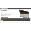 Right Passenger Side Door Mirror Glass - Heated, Turn Signal,