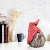 Miniature Gnome Backflow Incense Burner Funny Garden Gnomes Statue Smoke