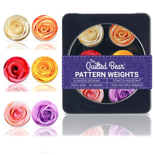 The Quilted Bear Pattern Weights - Multiple Designs of Scratch