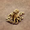 Warmhm Retro Octopus Model Ornament Octopus Statue Figurine Desktop Adornment