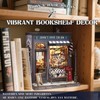 Cutefun Book Nook Kit - DIY Miniature Dollhouse Kit for