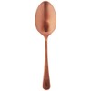 Mercer Culinary Plating Spoon Solid Bowl, Stainless Steel, Rose Gold,