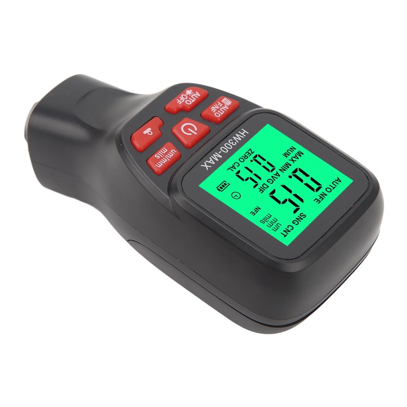 Coating Thickness Gauge High Accuracy Digital Thickness Measuring Tool for