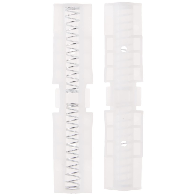 Prime-Line N 6539 7/8 In., White Nylon, Top Mount Bi-Fold