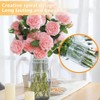 2 pcs Reusable transparent spiral flower arrangement brackets,Spiral Ikebana Stem