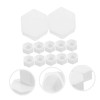 Kisangel Coupling Adapter 20pcs Plastic Plug for Hexagonal Holes Sprinkler