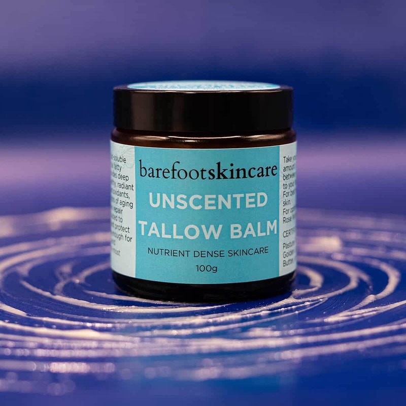 Barefoot Skincare Co Unscented Tallow Balm, 100g