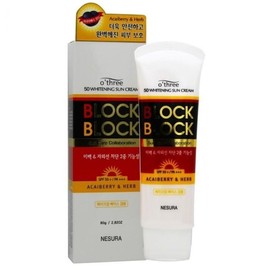 Nesura Olyri Block White Ning Sun Cream 80g SPF 50+ PA+ / 네슈라오뜨리 블록화이트닝선크림 80g SPF 50+ PA+