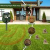Animal Repellent Outdoor Solar Powered, Ultrasonic Deer Squirrel Skunk Rabbit