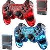 Degulan Wireless Controller Compatible with PS-2 Console, Remote Gamepad for
