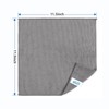 HOMEXCEL Grey Microfiber Cleaning Cloth, 50 Pack Cleaning Towels for