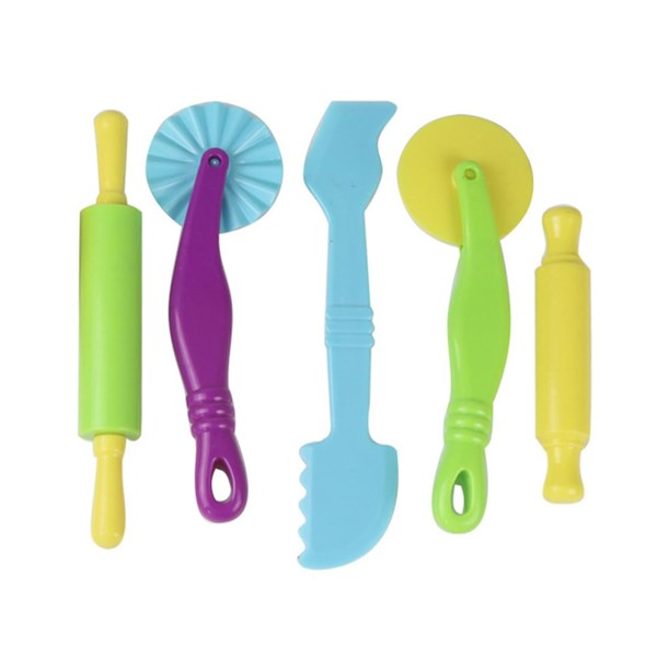 CRLLDPM Pack of 5 Modelling Tool, Modelling Tool for Children,